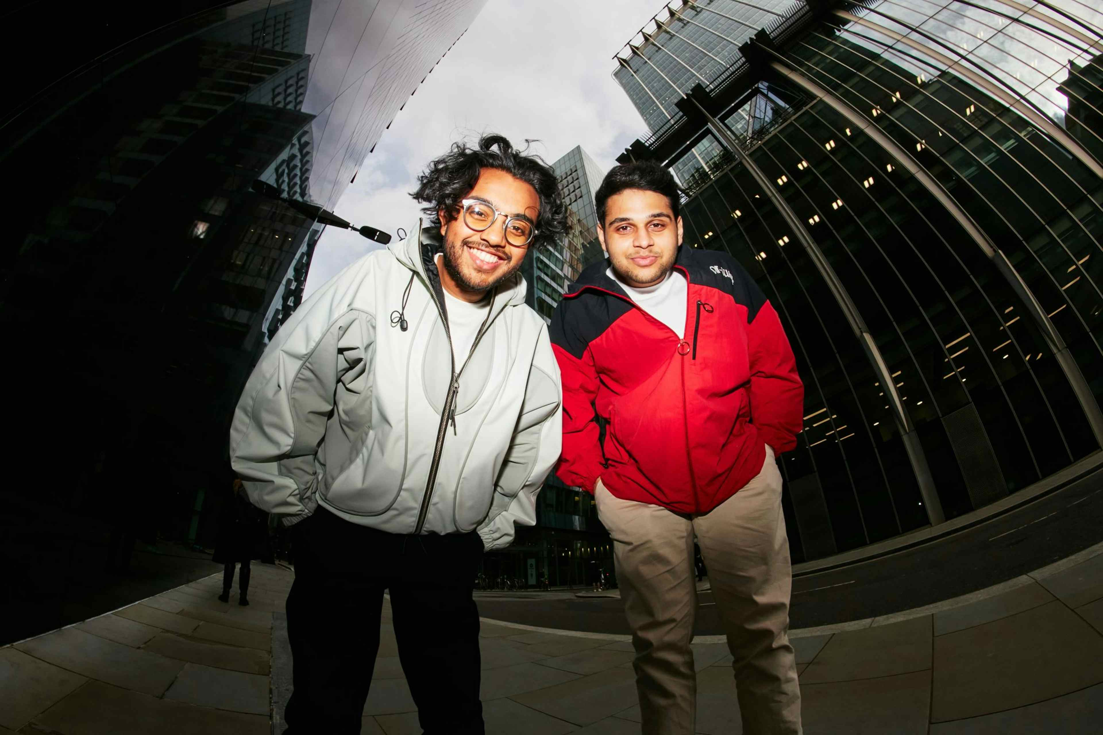 Salman Hussain and Rohan R., co-founders of Zeed 