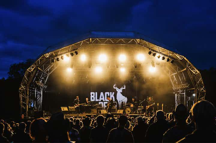 Stage at Black Deer festival