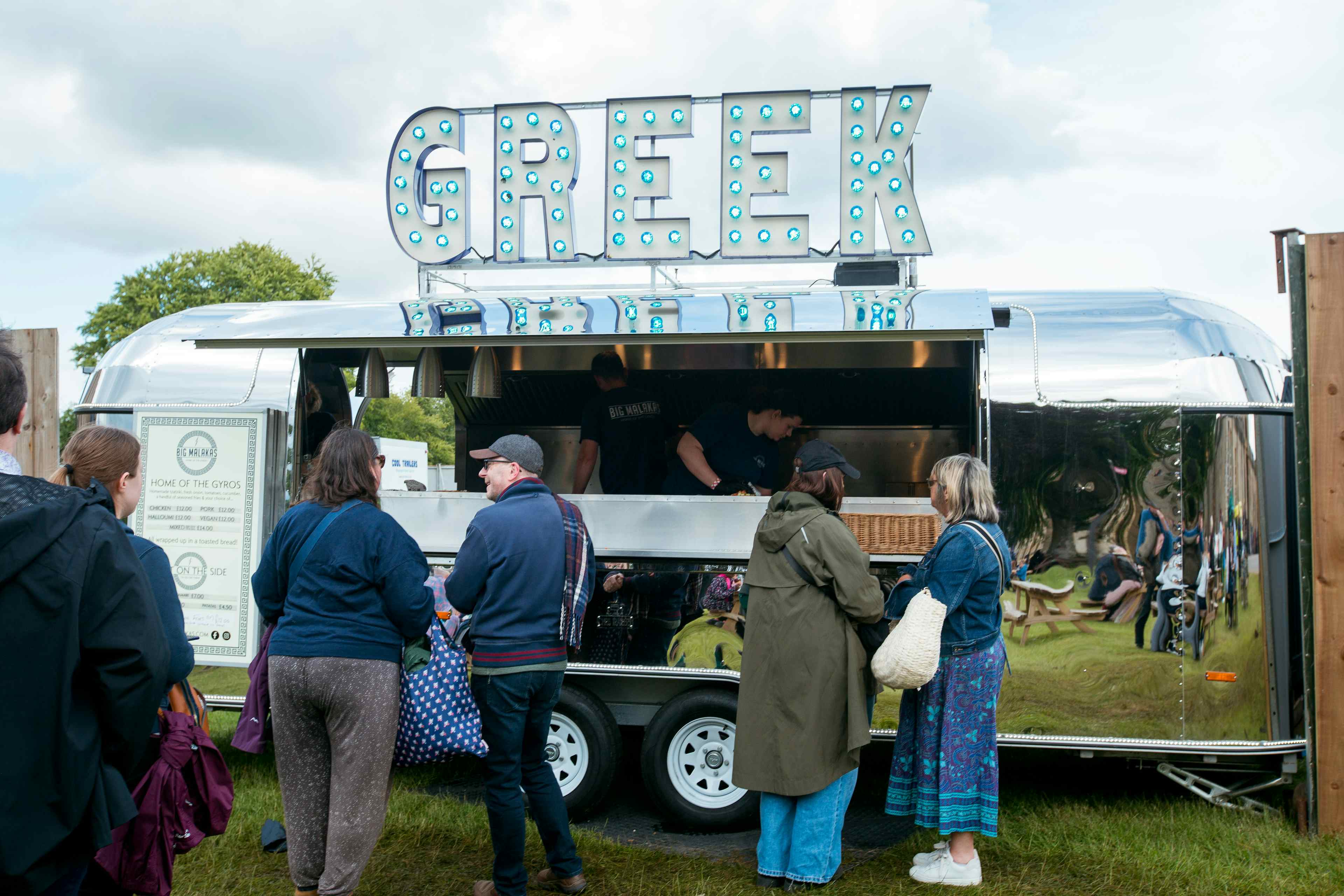 Air stream food truck