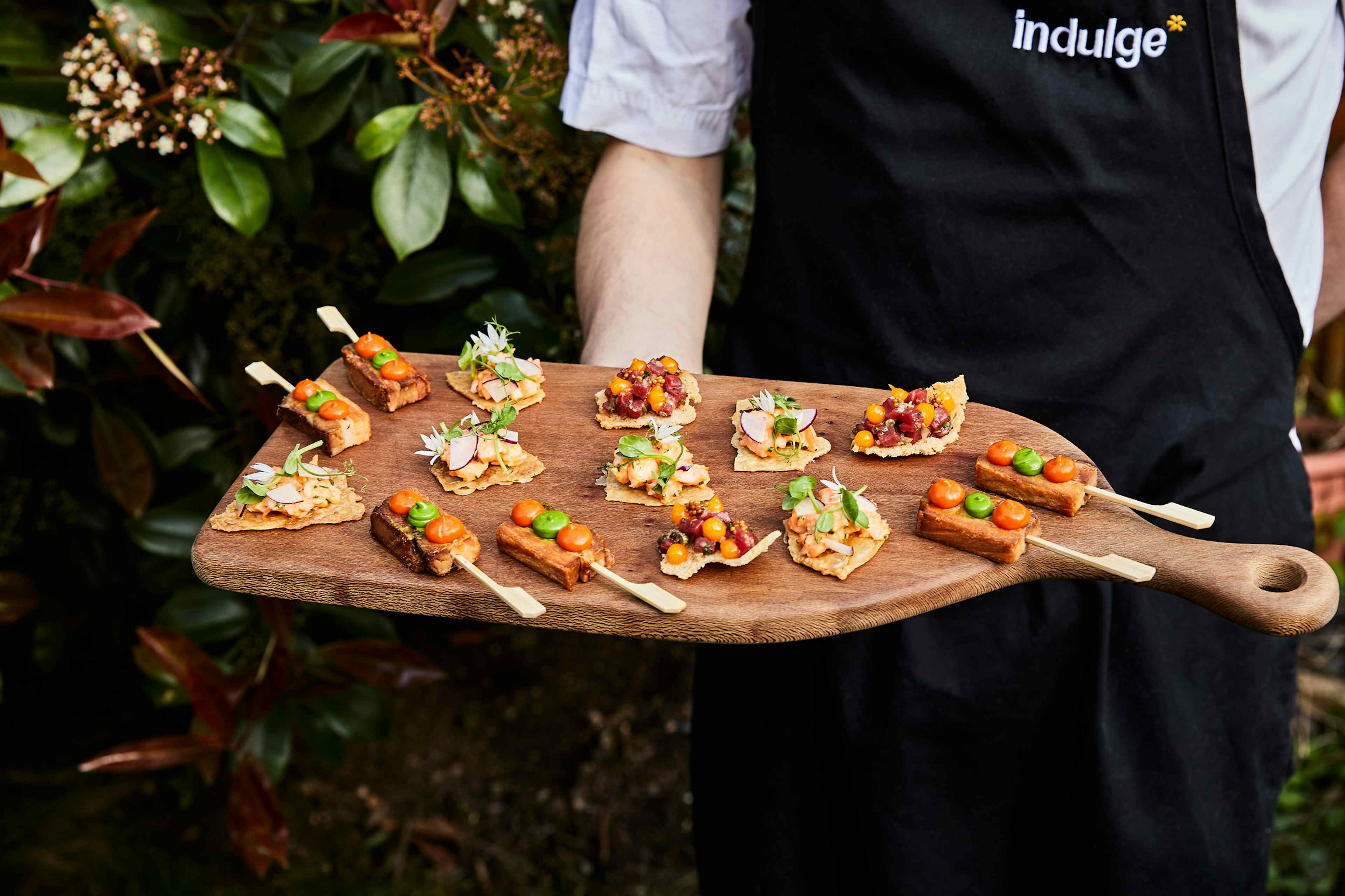 indulge catering canapes