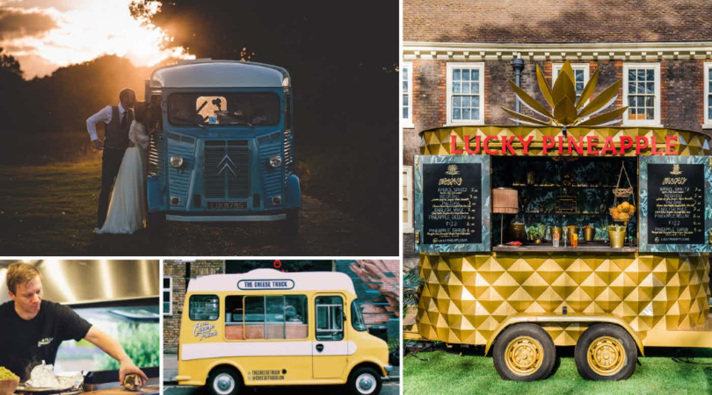 Wedding food trucks