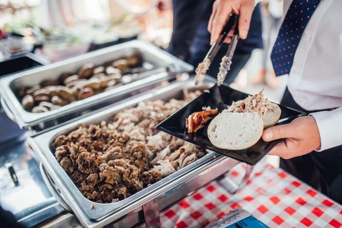 large outdoor catering