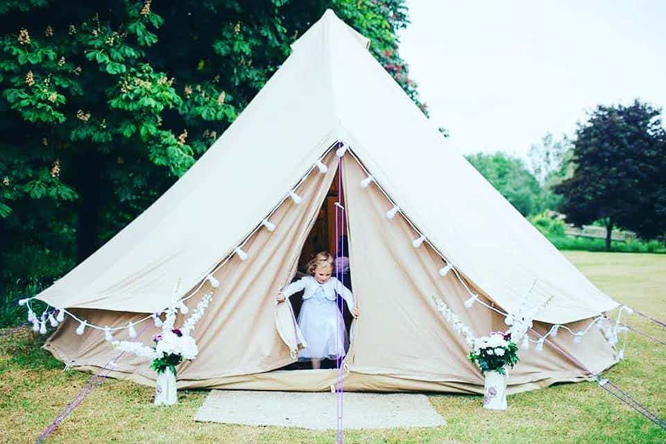 glamping tent