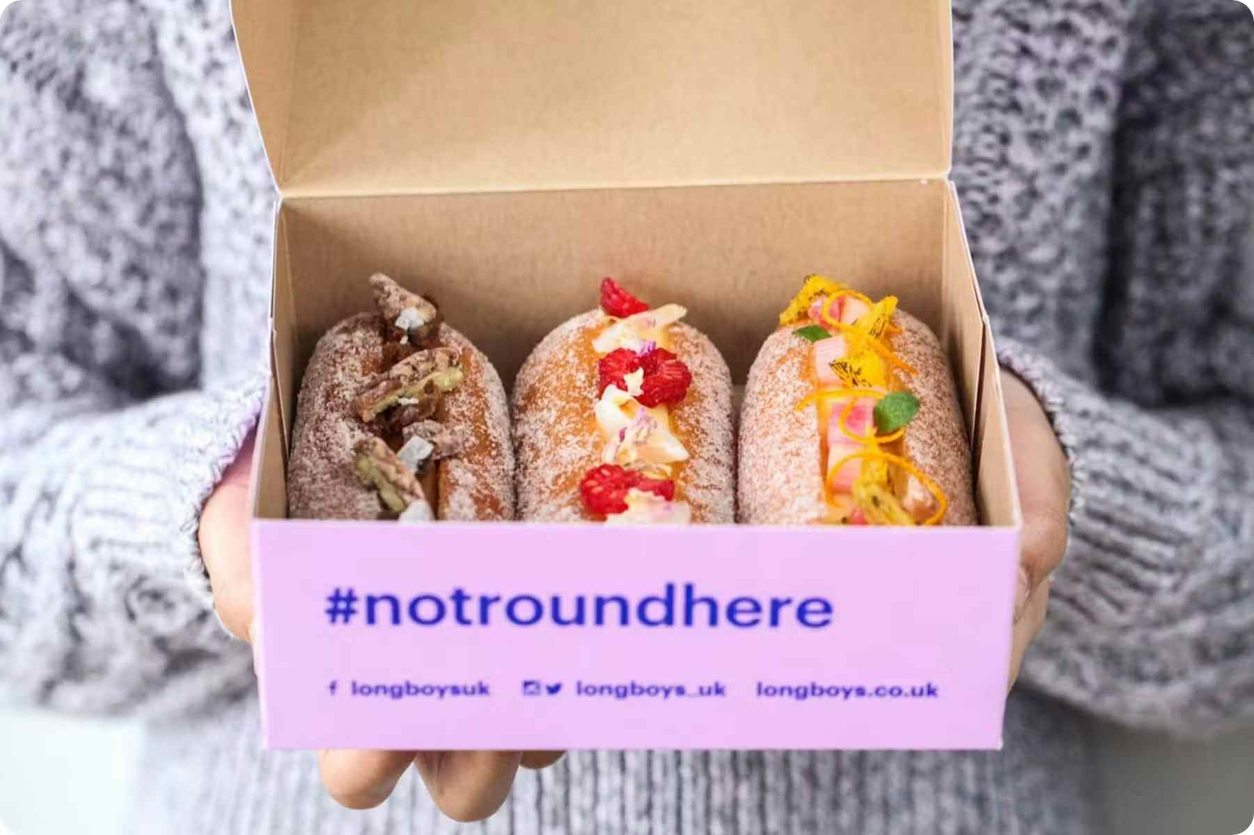 Longboys doughnuts are available to book on Togather