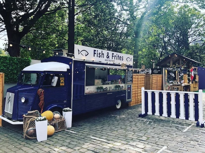 fish and chip van