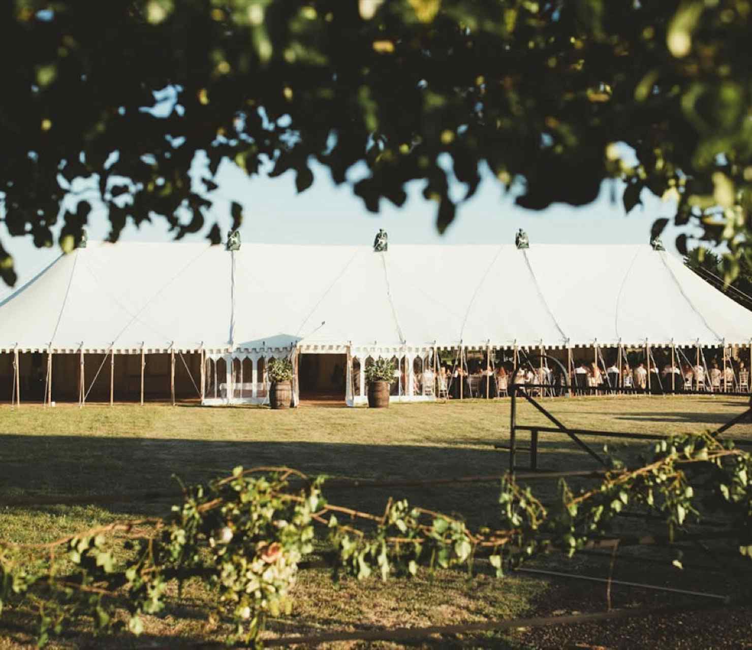 traditional marquee