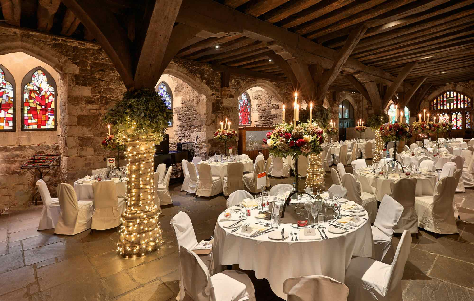 The Crypt at Bleeding Heart, London