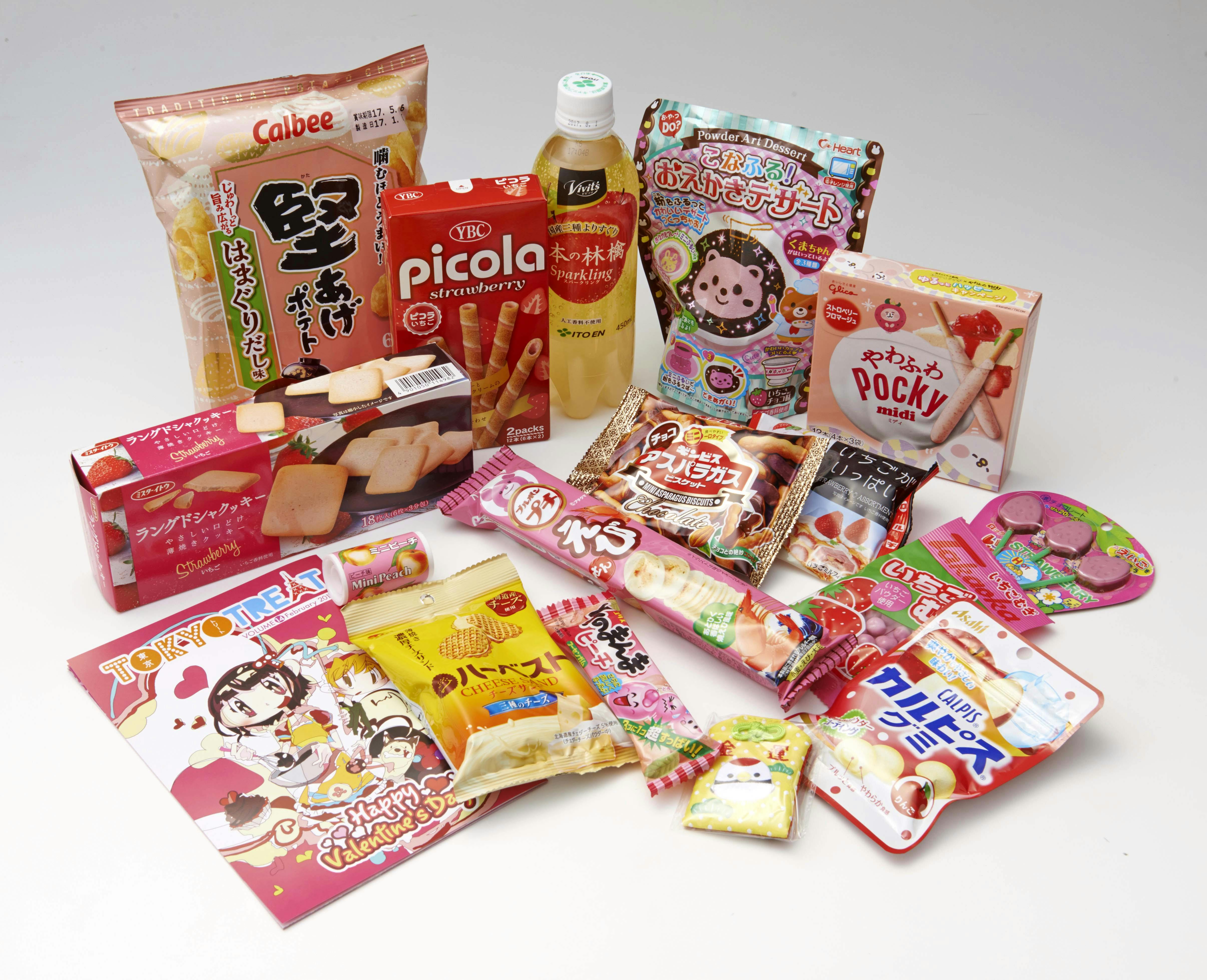 TokyoTreat February 2022 Valentine Japanese Snacks  