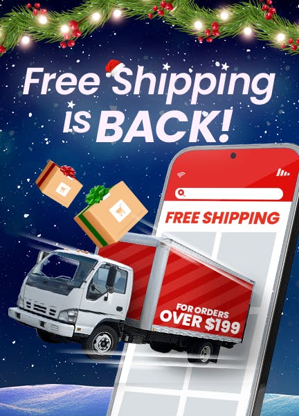 Free Shipping is Back!