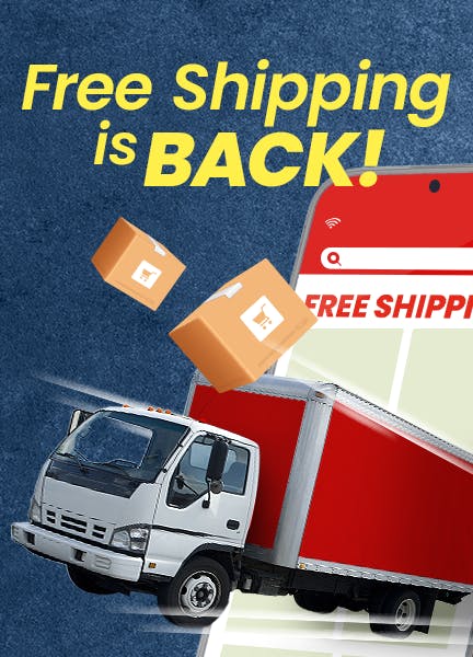 Free Shipping is Back!