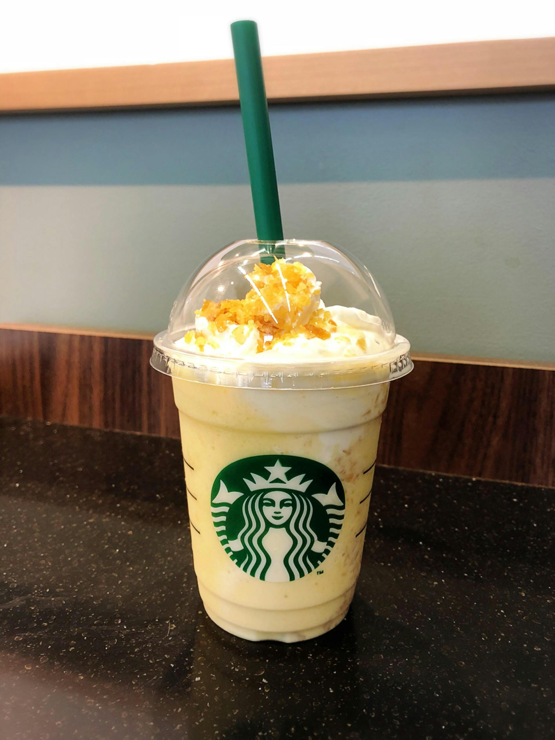 New Limited Edition Starbucks Japan Drink! Crispy Sweet Potato