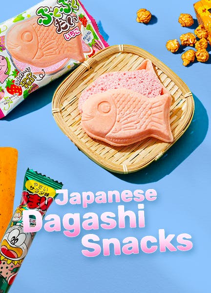 Japanese Dagashi Snacks