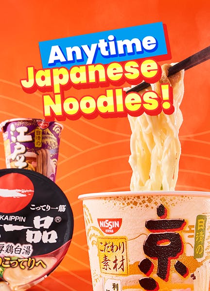 Anytime Japanese Noodles!