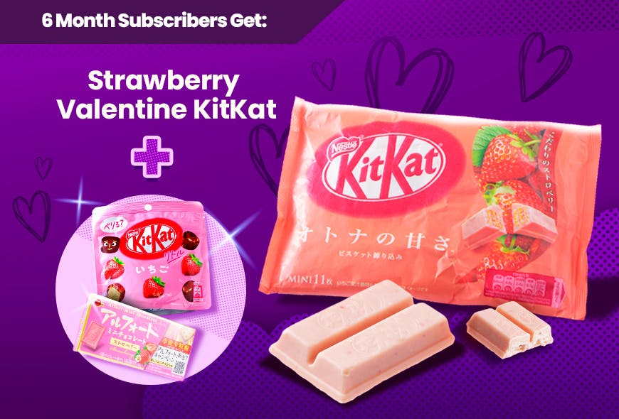 Strawberry Valentine KitKat