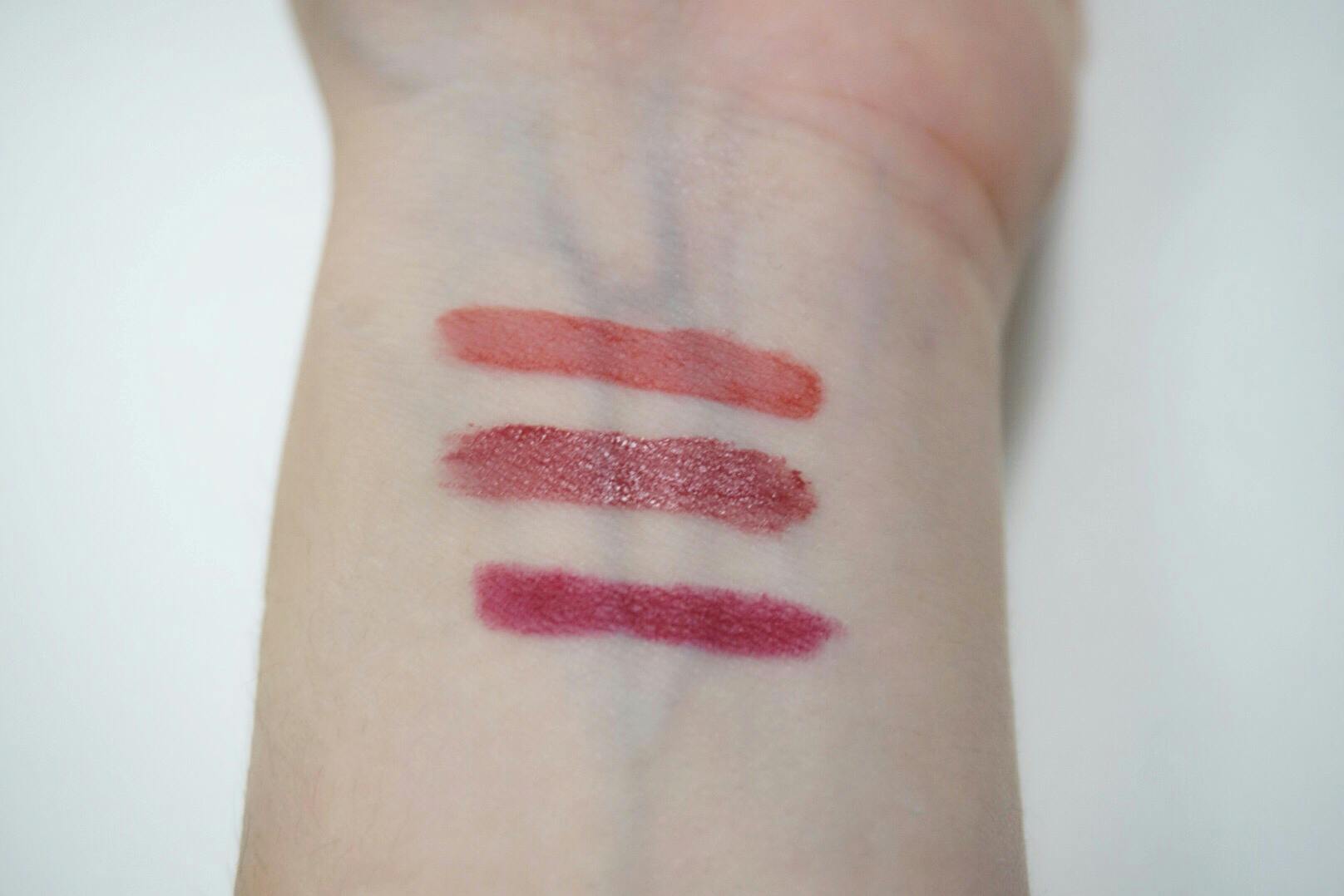 Review Let's compare 3 Japanese matte lipsticks in fall colors! TokyoTreat Japanese Candy