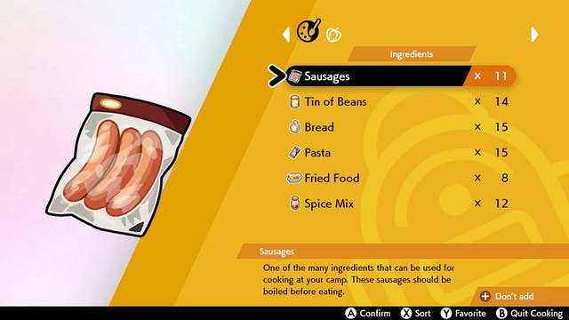 Pokemon Sword And Shield Lets You Make Your Very Own Curry