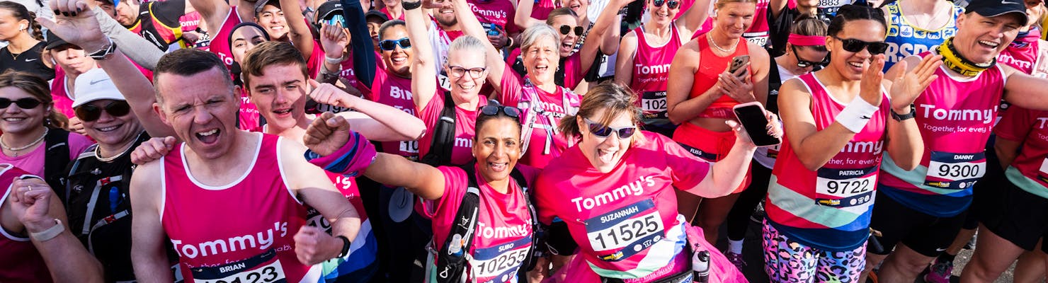 Tommy's Runners in Tommy's Wave LLHM 2025