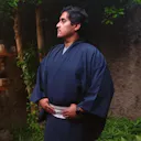 Miguel chavez in a kimono
