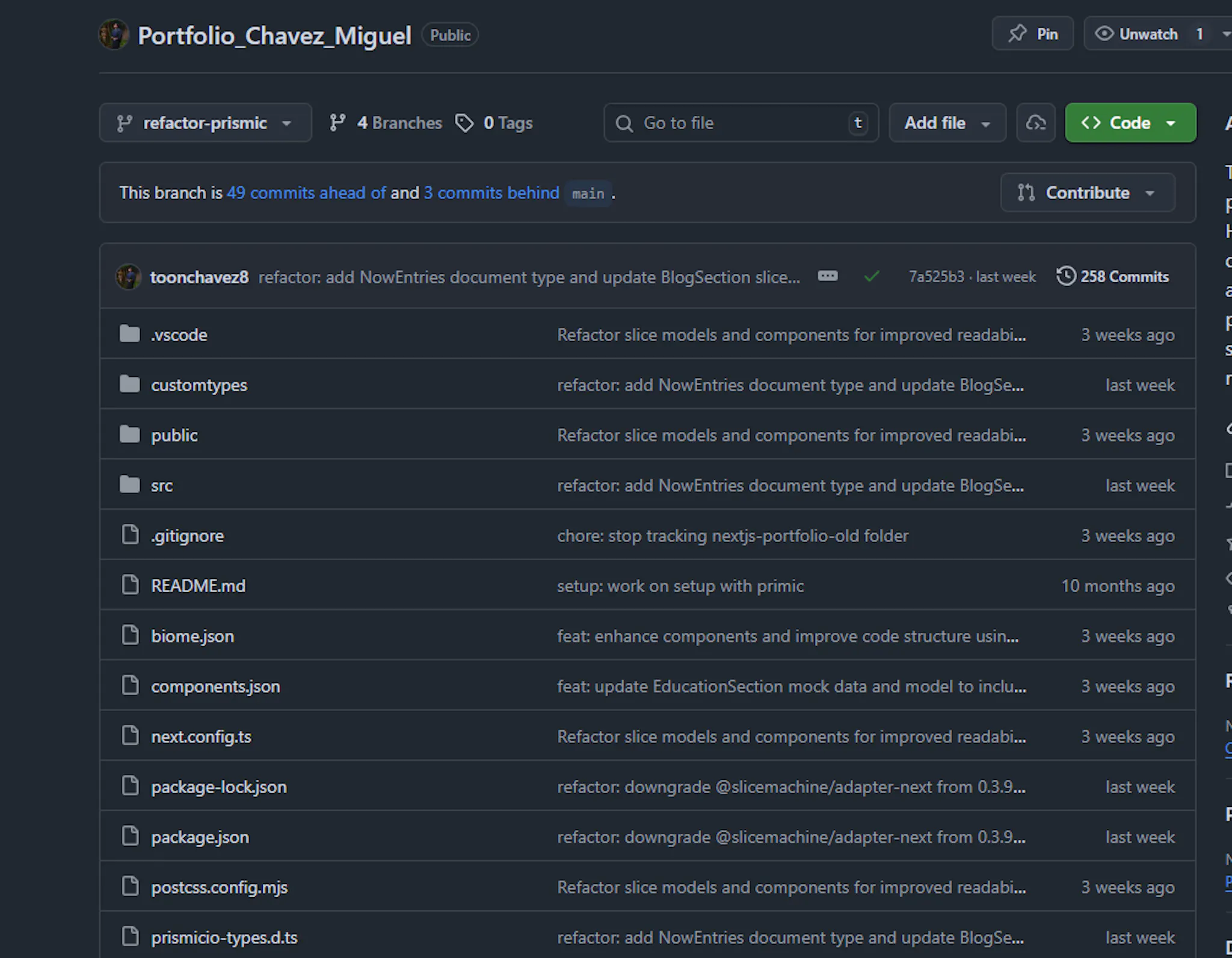 recent coding updates