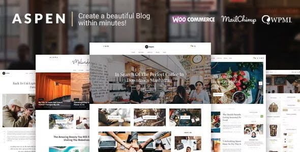 Aspen - WordPress Blog Theme