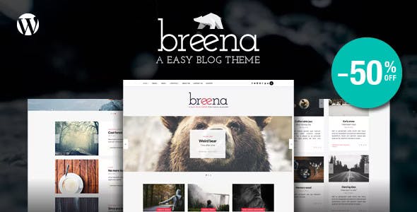 Breena - A Responsive WordPress Blog Theme