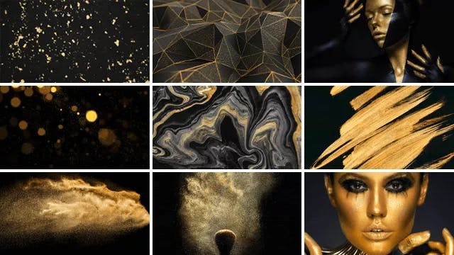 BLACK &amp; GOLD