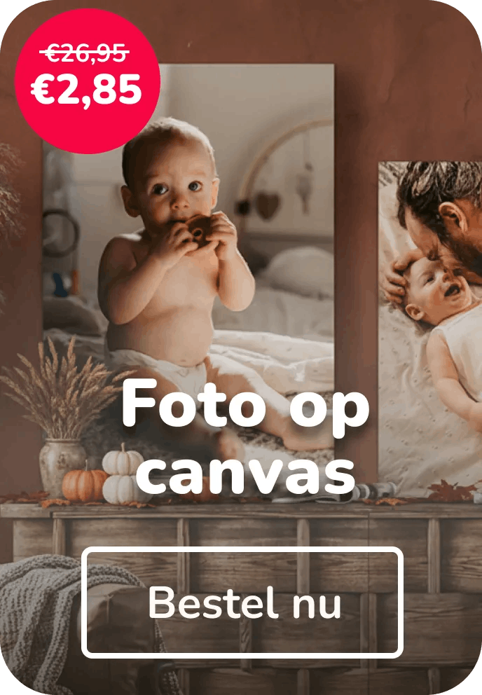 Foto op canvas