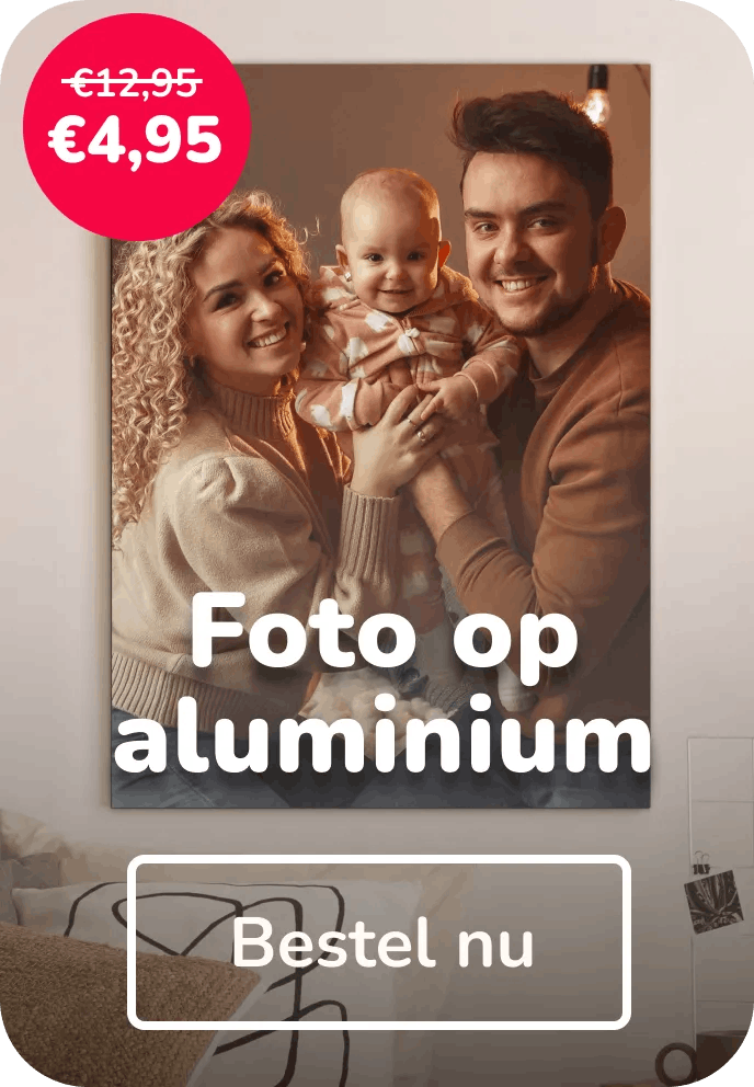 Foto op aluminium