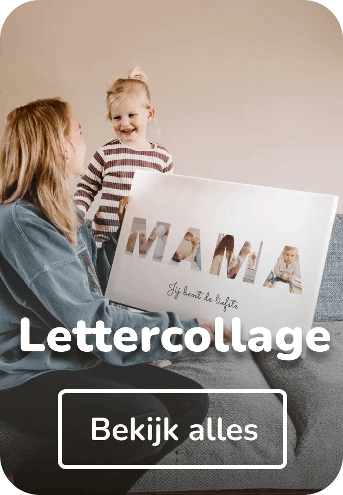 Canvas lettercollage