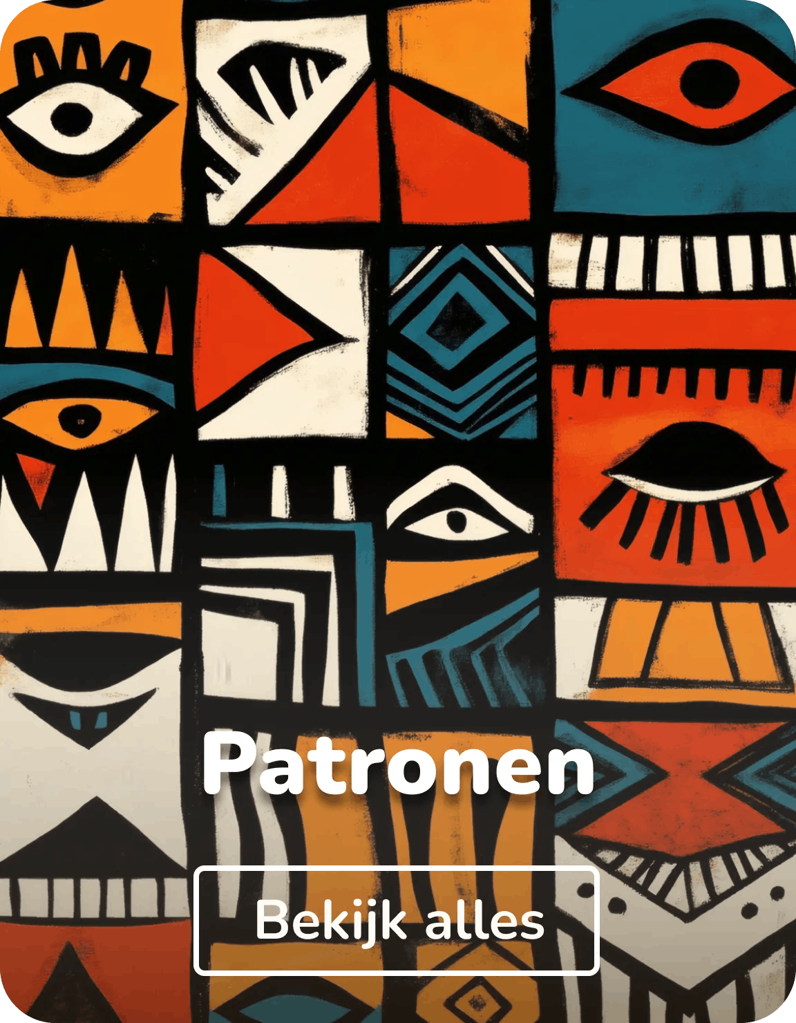 Wandkleed patronen
