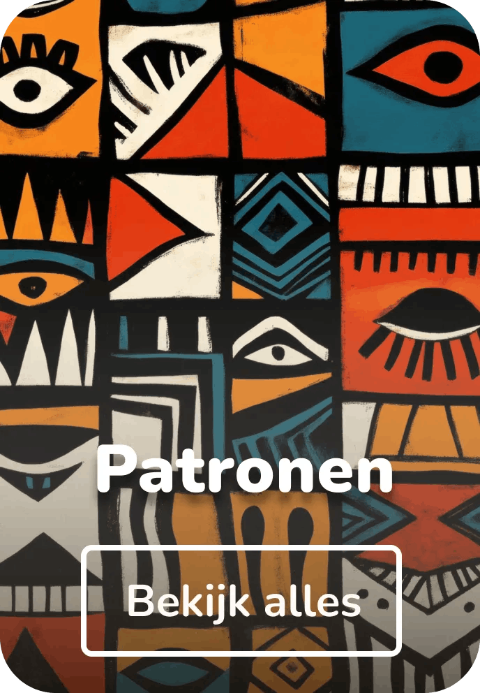 Wandkleed patronen