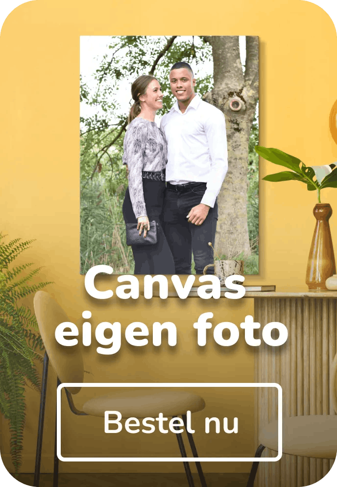 Canvas eigen foto
