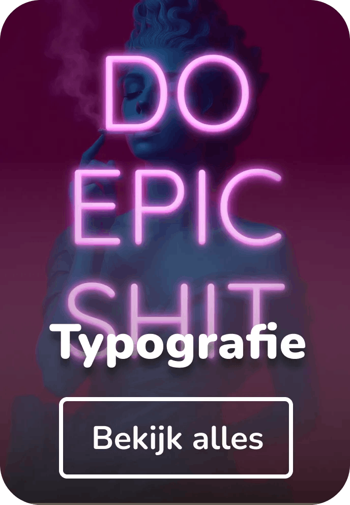 Posters typografie