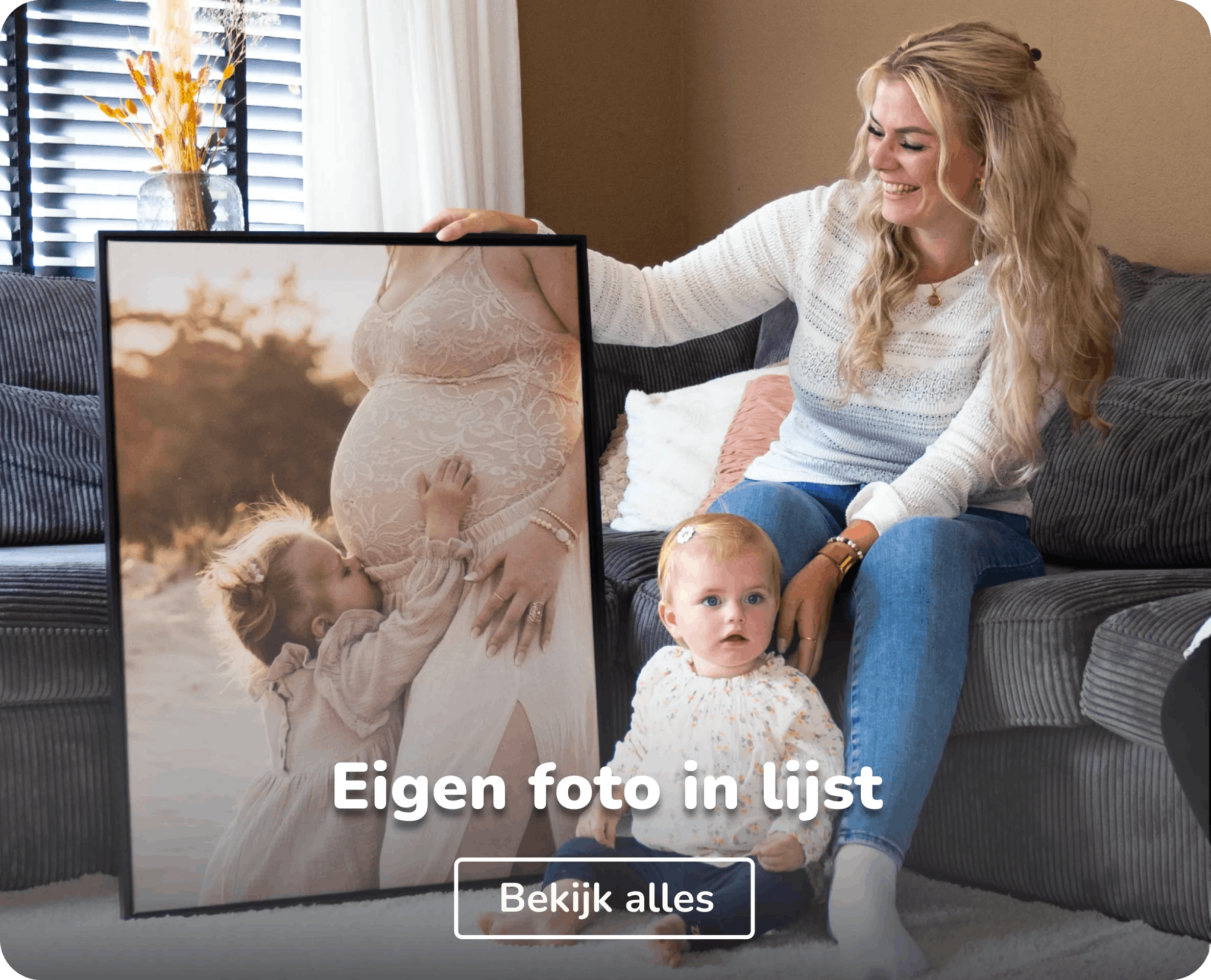 Eigen foto in lijst