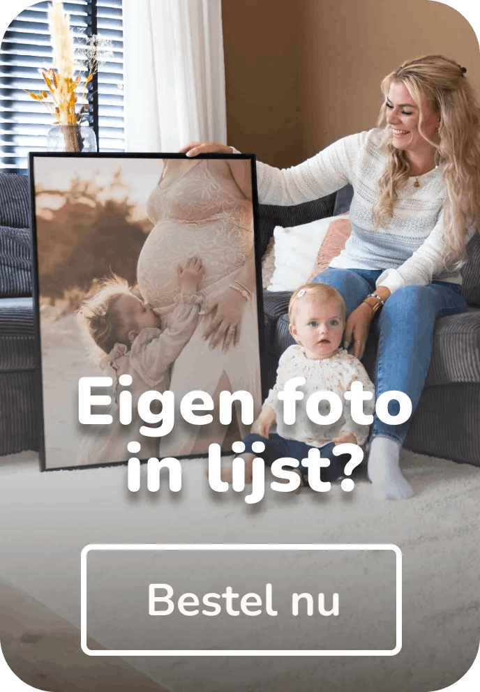 Eigen foto in lijst