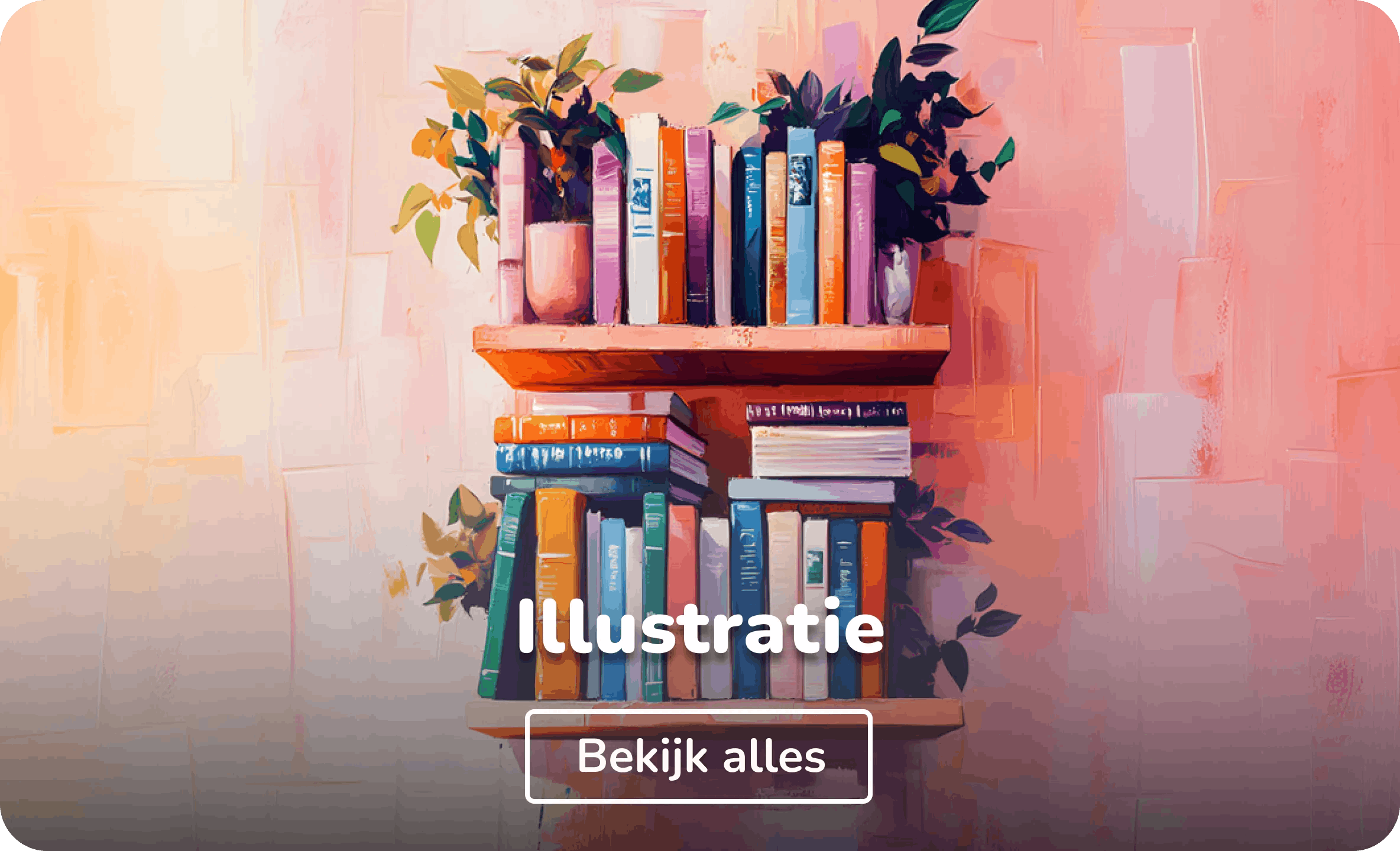 Glas schilderijen illustraties