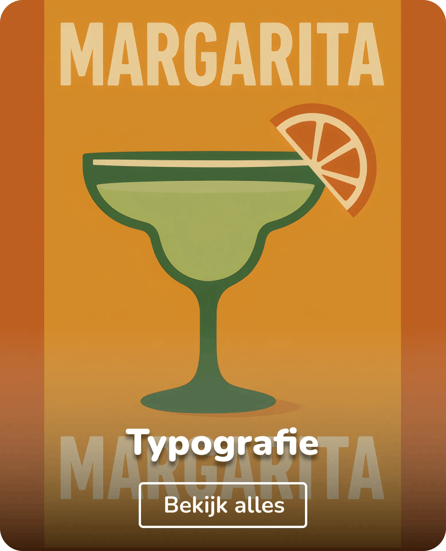 Vilt schilderijen typografie