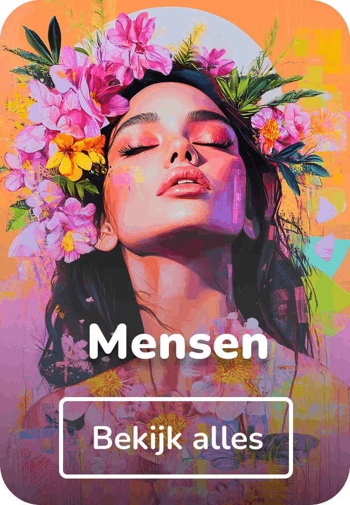 Schoolplaat mensen