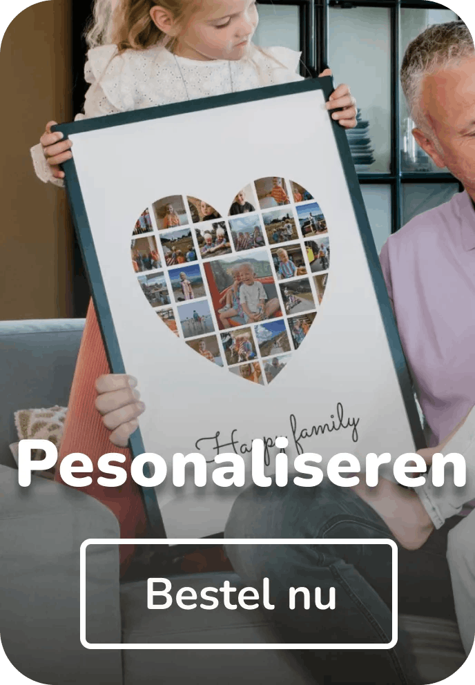 Poster in lijst personaliseren