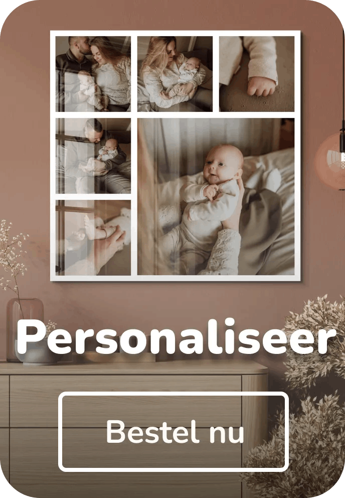 Glas schilderijen personaliseren