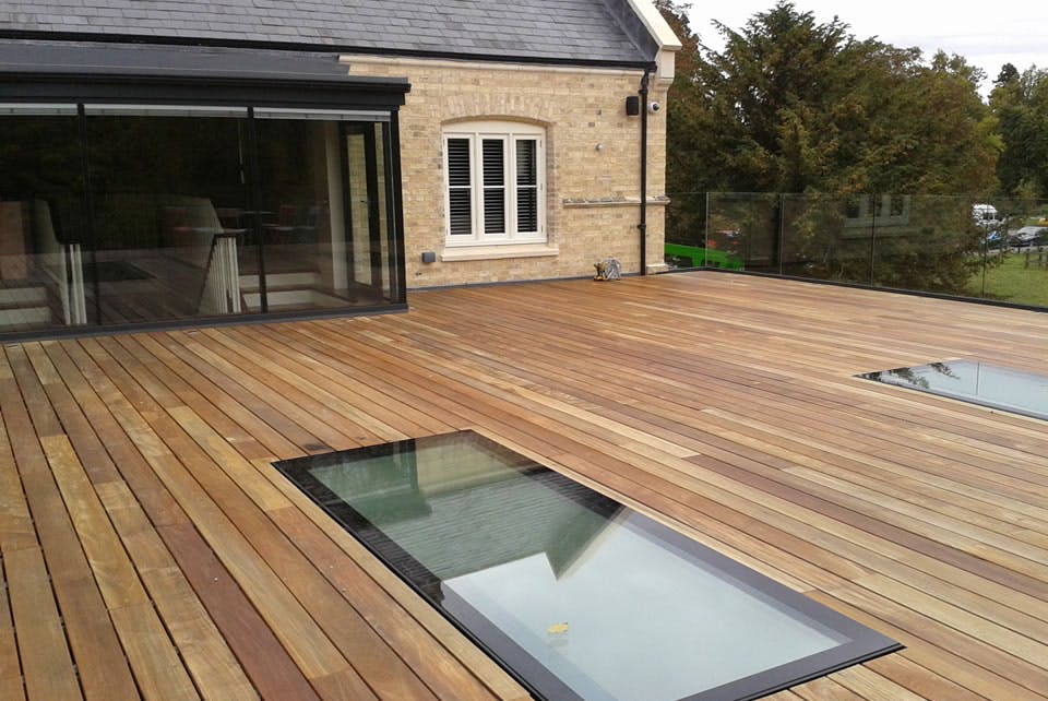 "Glass Rooflight at Residential Property Cambridge"