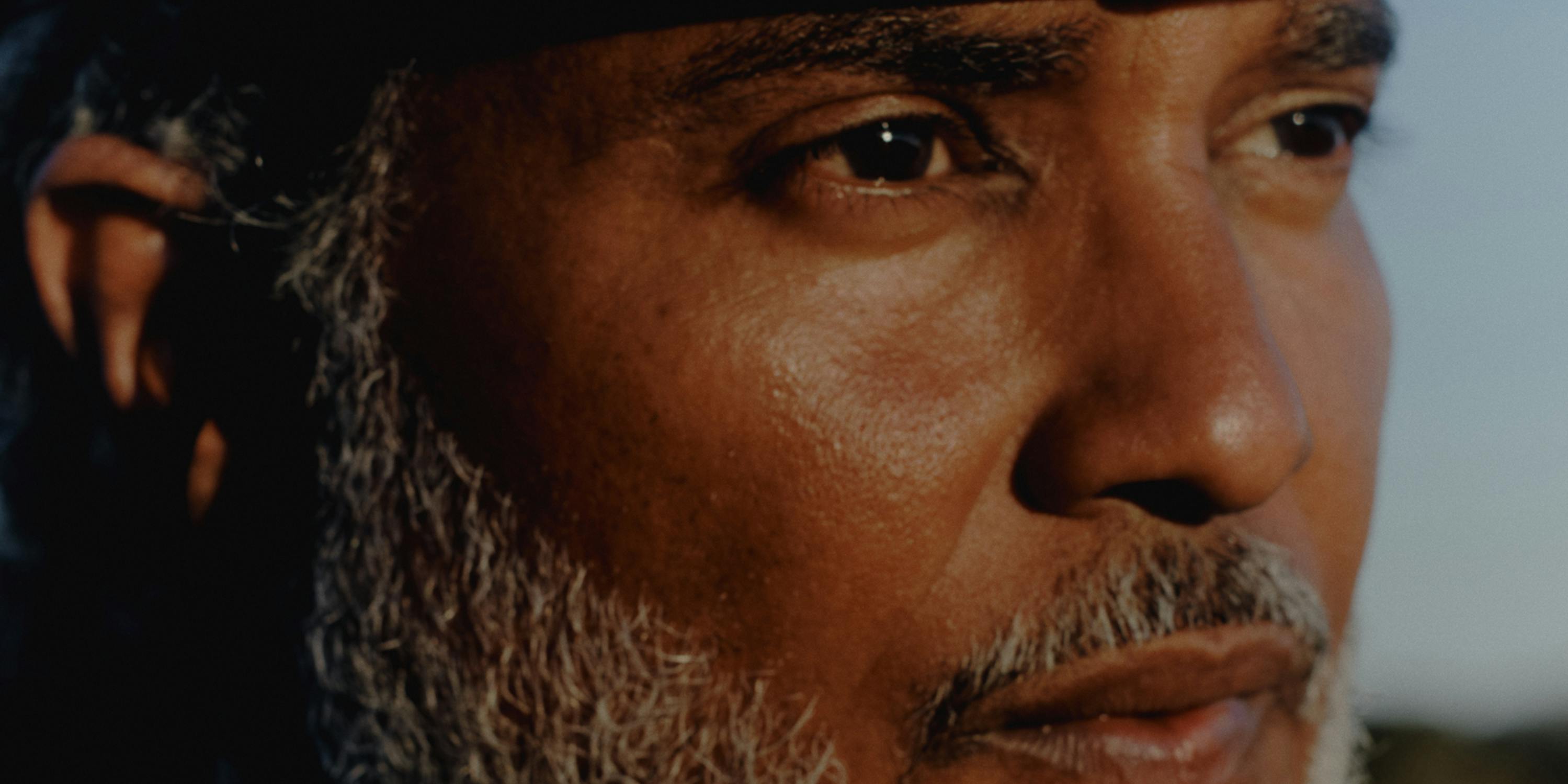 man staring into the distance