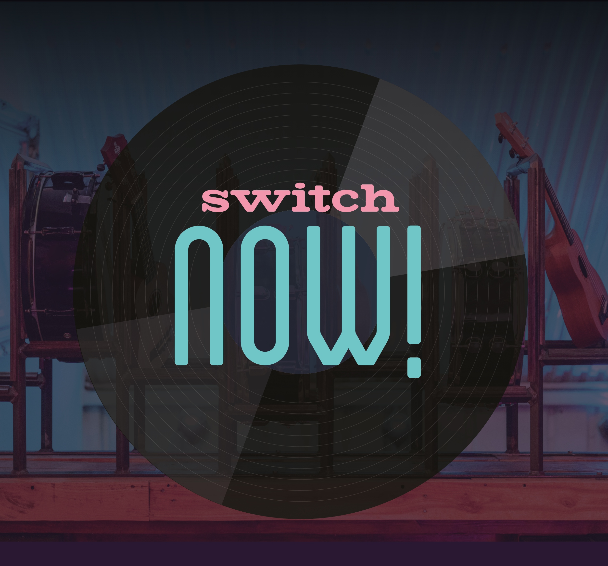 switch now logo instrument background