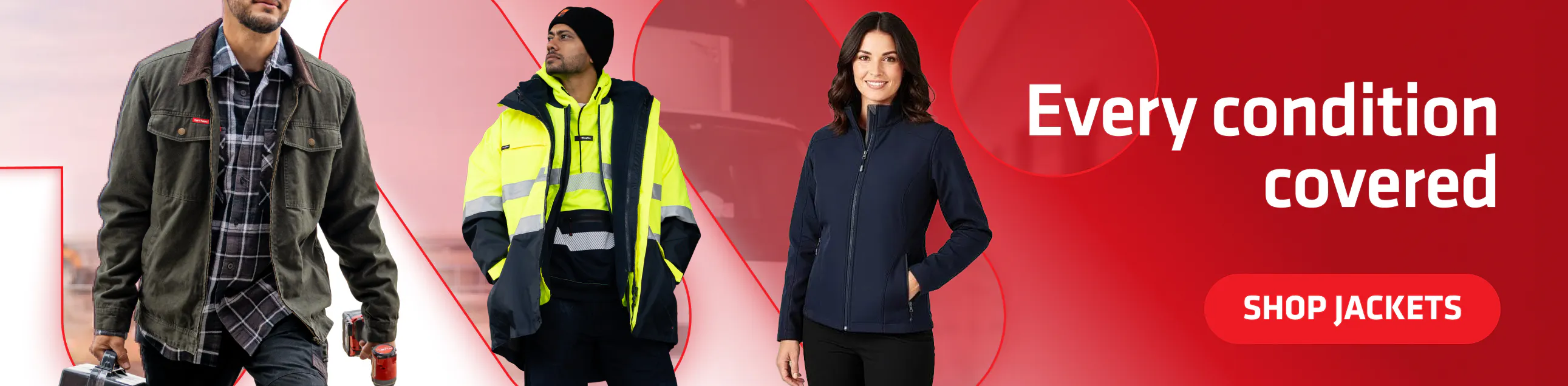 Totally workwear banner