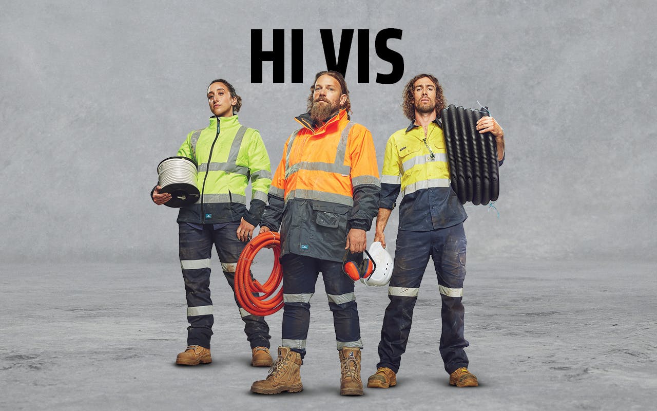 HI VIS PANTS, SHIRTS, JACKETS, VESTS AND MORE