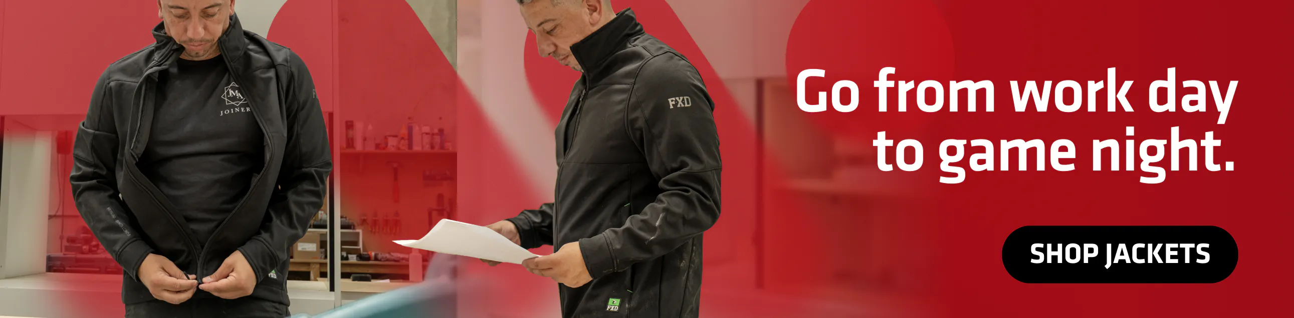 Totally workwear banner