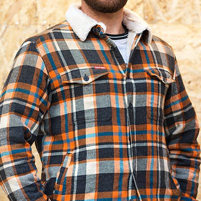 Hard Yakka Men's Heritage Canvas Hooded Jacket - Dark tan