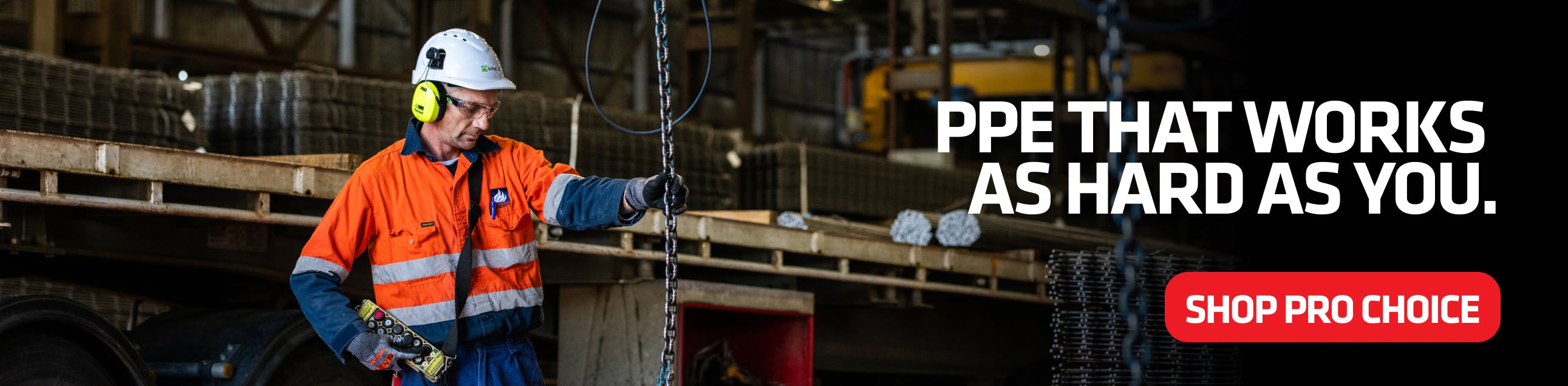 Totally workwear banner