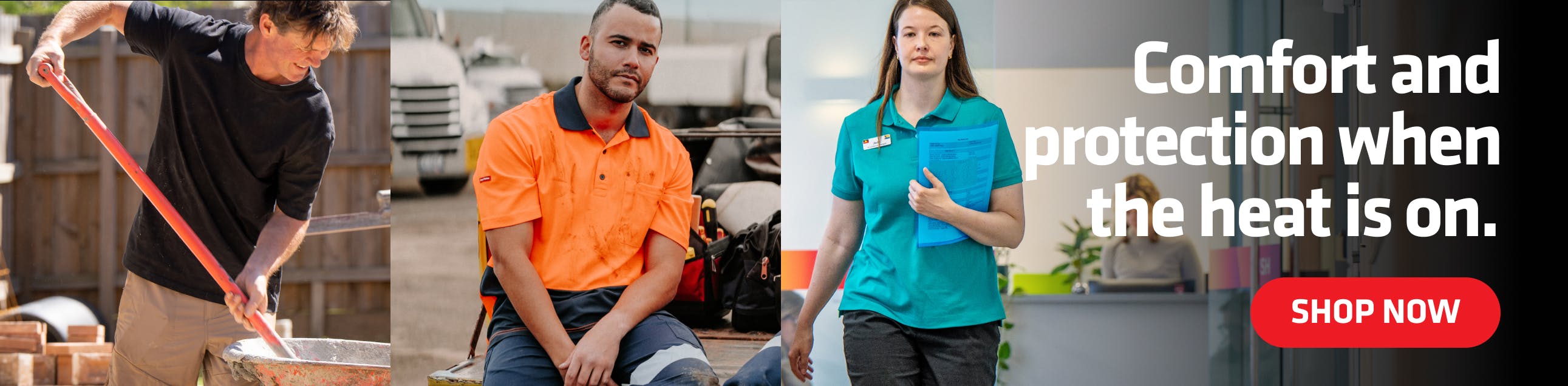 Totally workwear banner