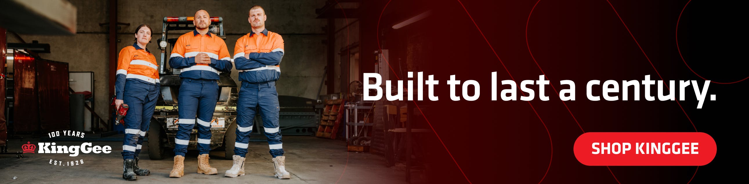 Totally workwear banner